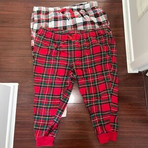 Old navy Plaid Pajama Pants Set